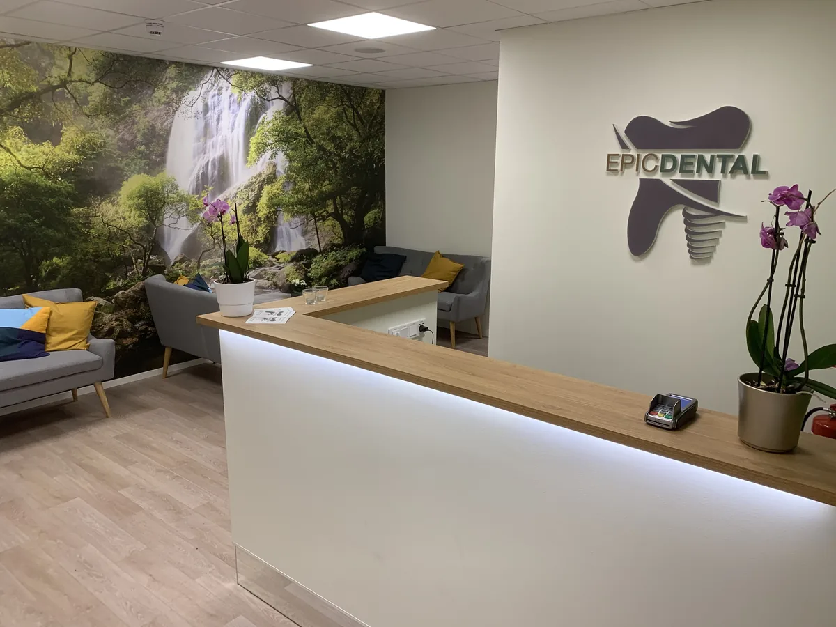 Entrémiljö vid Epic Dental